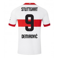 Camisa de Futebol Stuttgart Ermedin Demirovic #9 Equipamento Principal 2024-25 Manga Curta